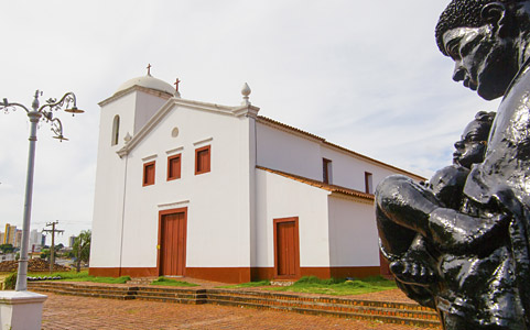 Igreja de Nossa Senhora do Rosário e Capela de São Benedito, Cuiabá, MT, Brazil