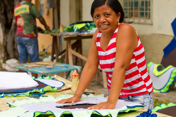 Telma is one of a dedicated crew of organisers and workers behind Carnaval.