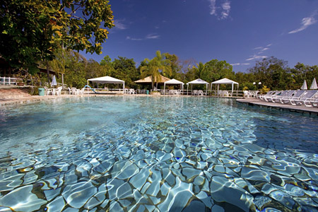 Balneario Thermas Cachoeira da Fumaca in Jaciara.