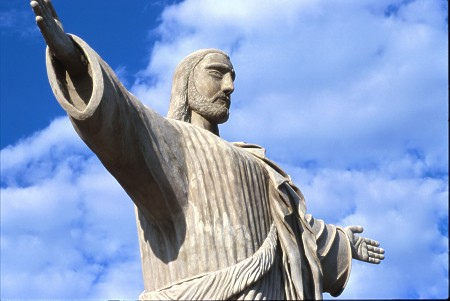 Cristo do Pantanal. Corumba, Mato Grosso do Sul, Brazil