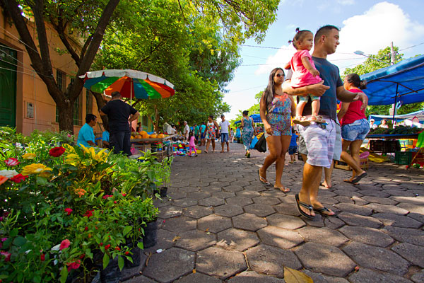 Sunday market in Corumbá